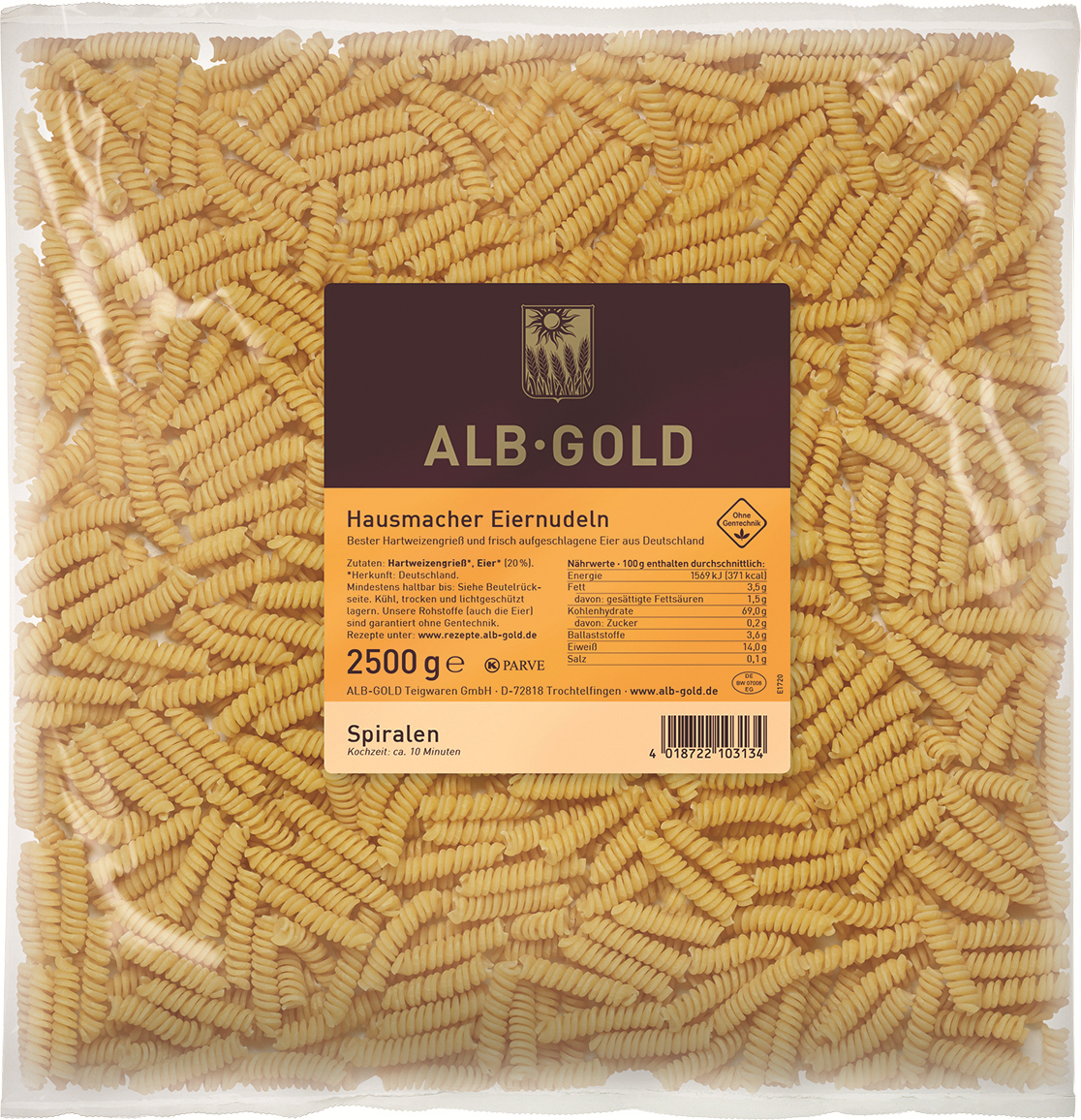 ALB-GOLD Fusilli